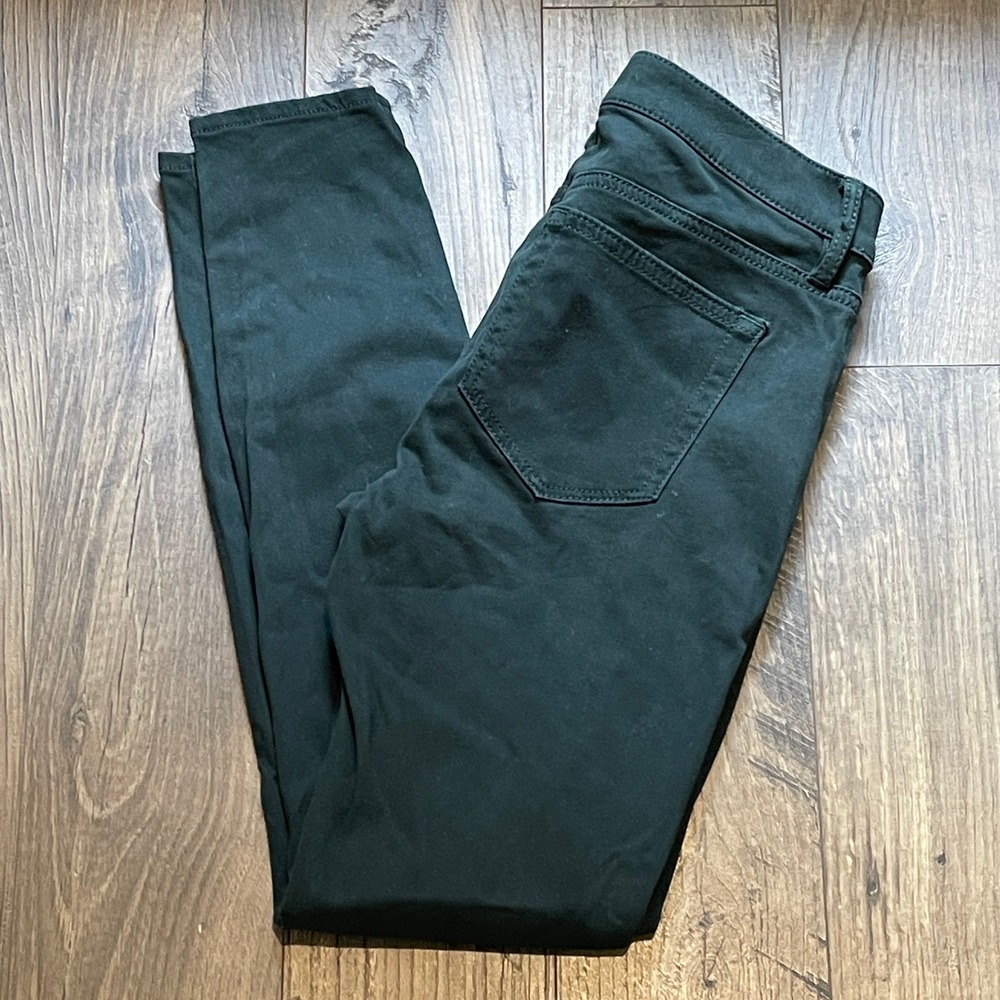 LOFT Made and Loved Forest Green Legging Pants Womens 24 00 Slim Fit Stretch